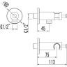 Подключение шланга LEMARK LM3785GM для LM3719GM, графит