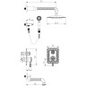 Смеситель LEMARK JASMINE LM6622ORB для ванны и душа